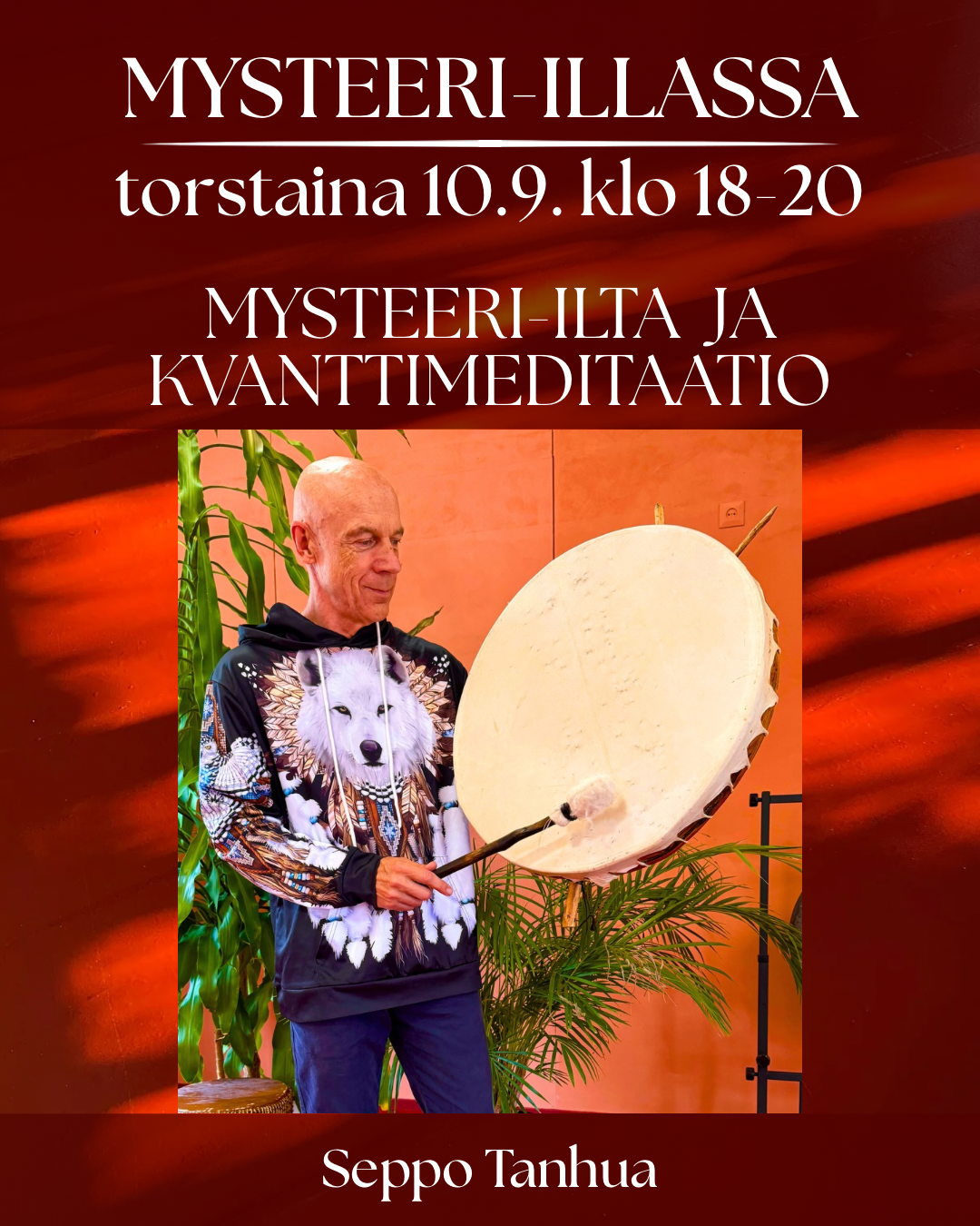 Mysteeri-ilta ja kvanttimeditaatio 10.9.2026